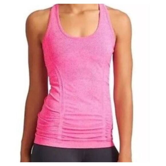 Athleta Pink Cinched Active Tank XS - Picture 1 of 8